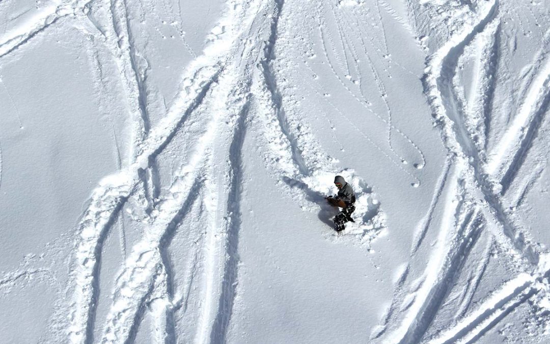 Snowmaking on Mount Washington