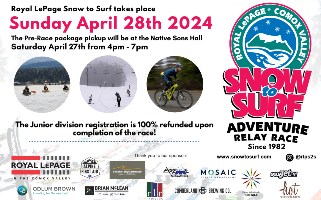 The 2024 Royal LePage Snow to Surf Relay Adventure Race